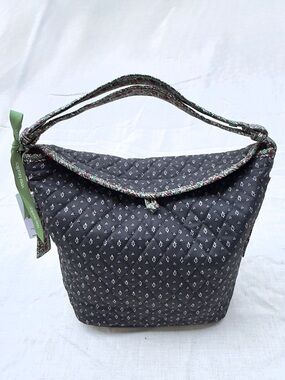 Vera Bradley Premium Cotton Astoria Bag in Holly Days